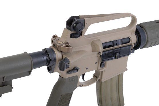 Evolve Weapon Systems CAR-15 in FDE and OD Green